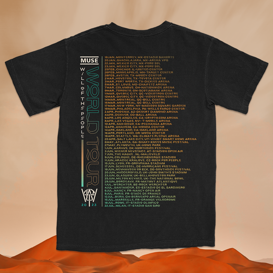 Band WOTP Masked Tour T Shirt Muse Official Store